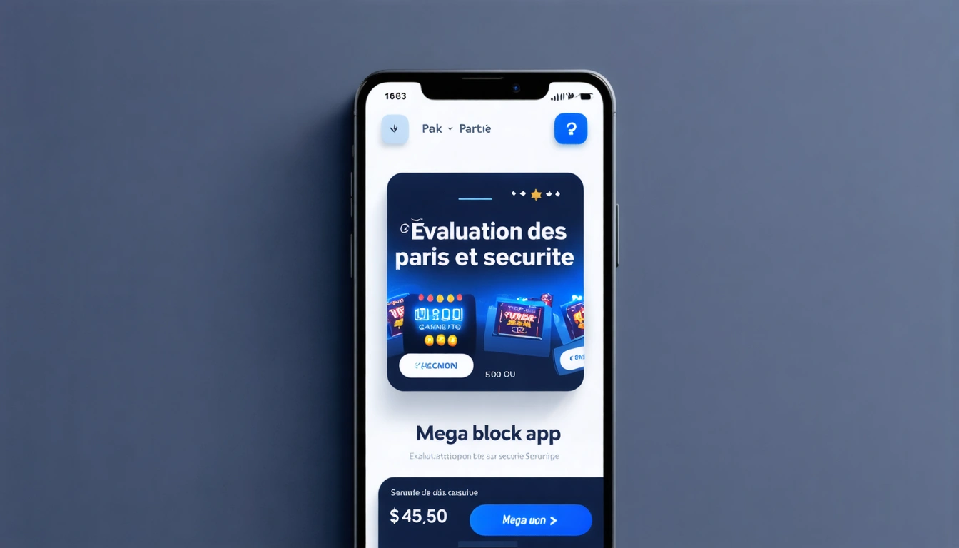 Évaluation des paris et sécurité Mega block app